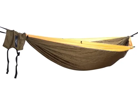 Camper Double Gold / Khaki / Gold inklusive Baumgurte by Hideaway Outfitters HO-0010252625 color beige